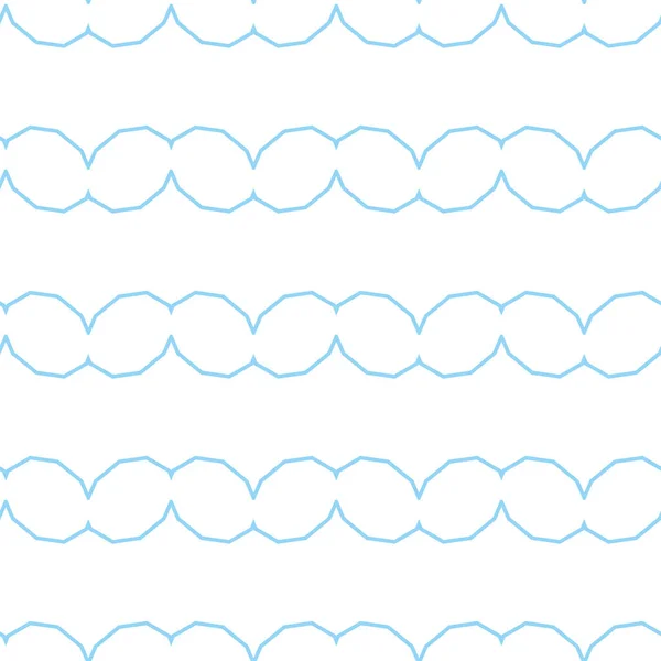 Nahtloses Geometrisches Ornamentales Vektormuster — Stockvektor