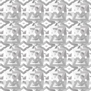 Modern geometrik vektör tasarımı, kusursuz desen çizimi