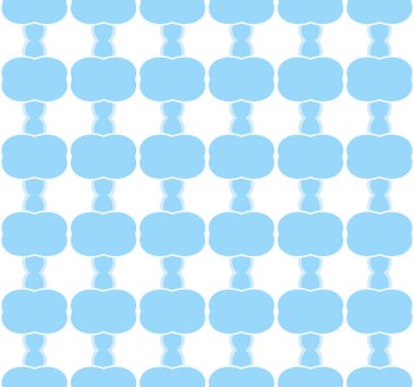 Geometrik vektörsüz desen tasarımı, modern biçim illüstrasyonu