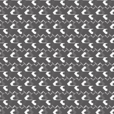 Geometrik vektörsüz desen tasarımı, modern biçim illüstrasyonu