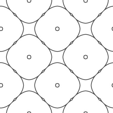 Kusursuz geometrik süslemeli vektör deseni