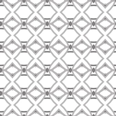 Geometrik vektörsüz desen tasarımı, modern biçim illüstrasyonu