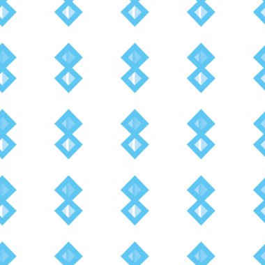 Geometrik vektörsüz desen tasarımı, modern biçim illüstrasyonu