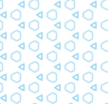 Kusursuz geometrik süslemeli vektör deseni