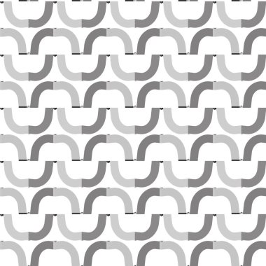 Modern geometrik vektör tasarımı, kusursuz desen çizimi