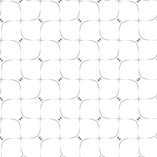 Seamless Geometric Line Pattern Arabian Style Ethnic Ornament — Stock Vector