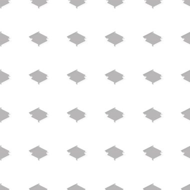 Modern geometrik vektör tasarımı, kusursuz desen çizimi