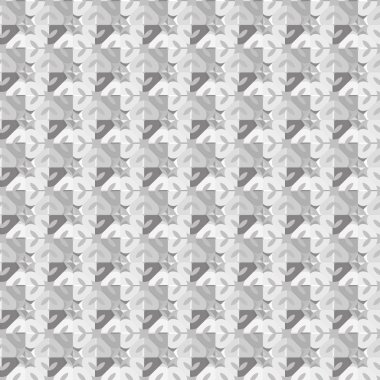 Geometrik vektörsüz desen tasarımı, modern biçim illüstrasyonu