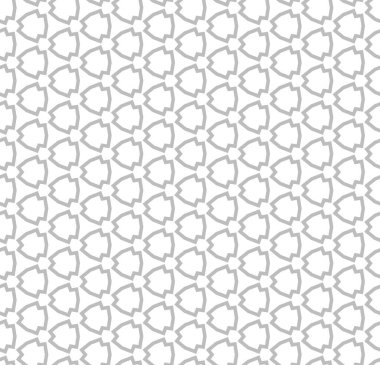 geometrik süsleme biçiminde kusursuz vektör deseni