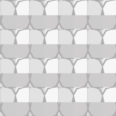 Geometrik vektörsüz desen tasarımı, modern biçim illüstrasyonu