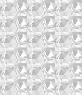 Modern geometrik vektör tasarımı, kusursuz desen çizimi