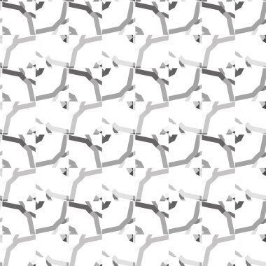 Kusursuz geometrik süslemeli vektör deseni