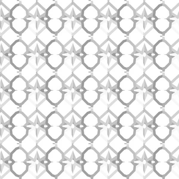 Seamless Geometric Ornamental Vector Pattern — Stock Vector