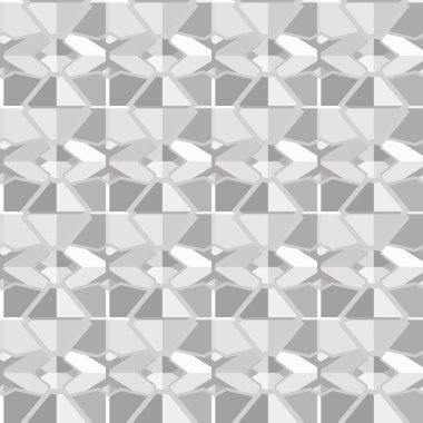 Geometrik şekilli soyut ve kusursuz desen