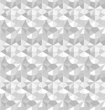 Modern geometrik vektör tasarımı, kusursuz desen çizimi