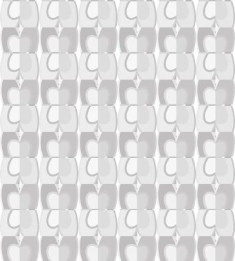 Modern geometrik vektör tasarımı, kusursuz desen çizimi