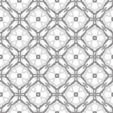 Geometrik vektörsüz desen tasarımı, modern biçim illüstrasyonu