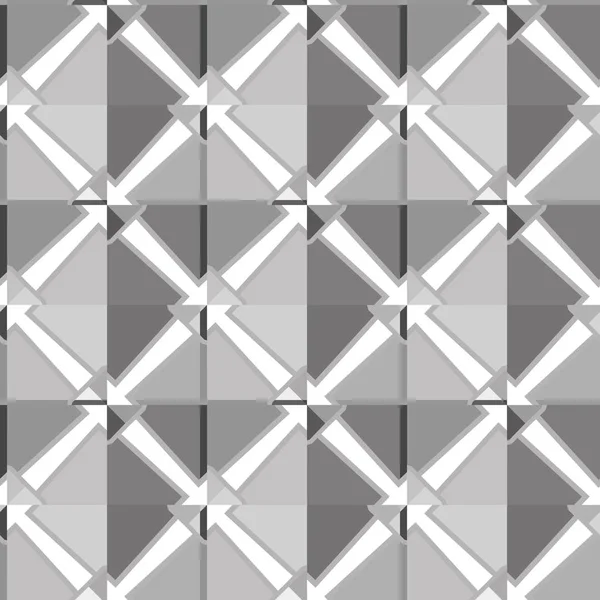 Modern Style Illustration Vector Geometric Seamless Pattern — Stock Vector