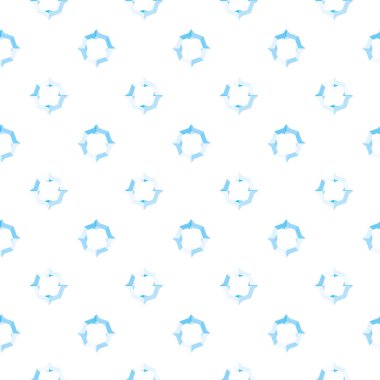 Modern geometrik vektör tasarımı, kusursuz desen çizimi