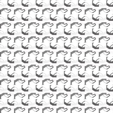 modern biçim illüstrasyonu, vektör geometrik dikişsiz desen