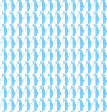 Modern geometrik vektör tasarımı, kusursuz desen çizimi