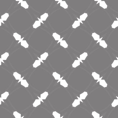 Modern geometrik vektör tasarımı, kusursuz desen çizimi