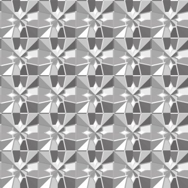 Modern geometrik vektör tasarımı, kusursuz desen çizimi