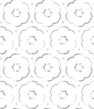 modern biçim illüstrasyonu, vektör geometrik dikişsiz desen