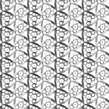 Kusursuz geometrik süslemeli vektör deseni