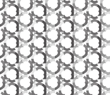 Modern geometrik vektör tasarımı, kusursuz desen çizimi