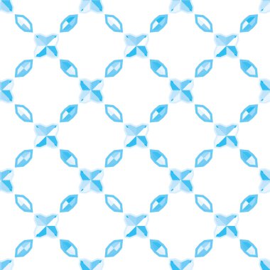 geometrik süsleme biçiminde kusursuz vektör deseni