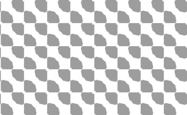 Modern geometrik vektör tasarımı, kusursuz desen çizimi