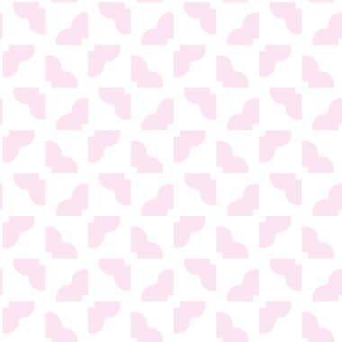 Modern geometrik vektör tasarımı, kusursuz desen çizimi