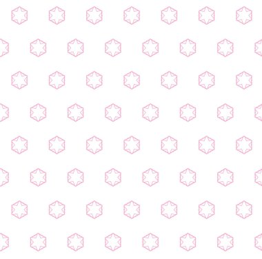 Modern geometrik vektör tasarımı, kusursuz desen çizimi