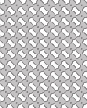 Modern geometrik vektör tasarımı, kusursuz desen çizimi