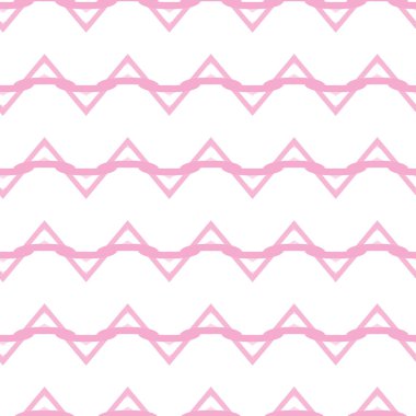 geometrik süsleme biçiminde kusursuz vektör deseni