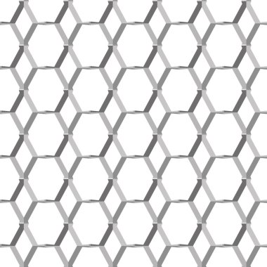 Modern geometrik vektör tasarımı, kusursuz desen çizimi