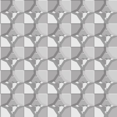 Kusursuz geometrik süslemeli vektör deseni