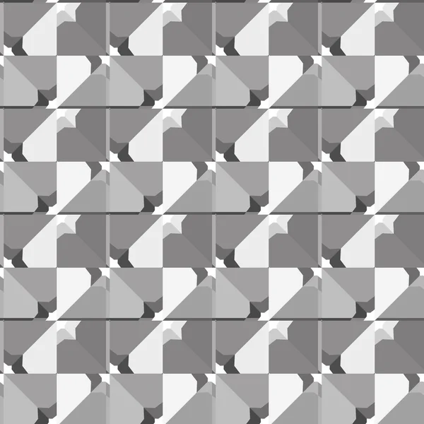 Geometrischer Vektor Nahtlose Mustergestaltung Illustration Modernen Stil — Stockvektor