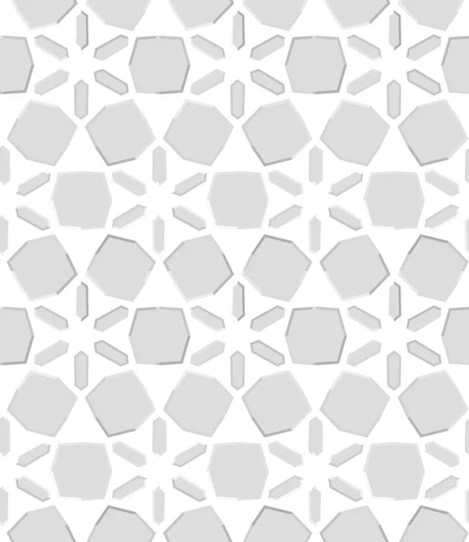 Motif Vectoriel Géométrique Sans Couture Illustration Style Moderne — Image vectorielle