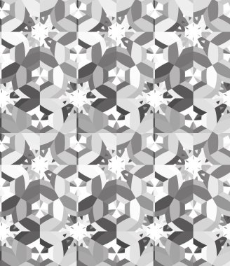 Kusursuz geometrik süslemeli vektör deseni