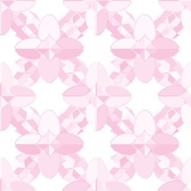 Geometrik vektörsüz desen tasarımı, modern biçim illüstrasyonu