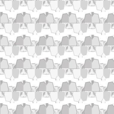 geometrik süsleme biçiminde kusursuz vektör deseni