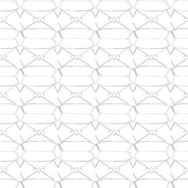Geometrik vektörsüz desen tasarımı, modern biçim illüstrasyonu