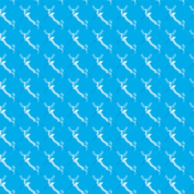 Modern geometrik vektör tasarımı, kusursuz desen çizimi