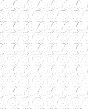 Geometrik vektörsüz desen tasarımı, modern biçim illüstrasyonu