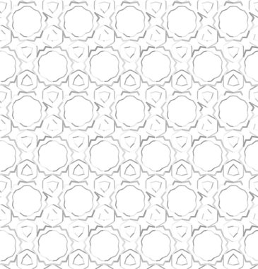 Geometrik vektörsüz desen tasarımı, modern biçim illüstrasyonu