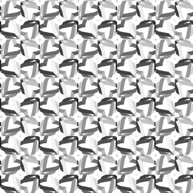 Modern geometrik vektör tasarımı, kusursuz desen çizimi