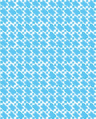 Kusursuz geometrik süslemeli vektör deseni