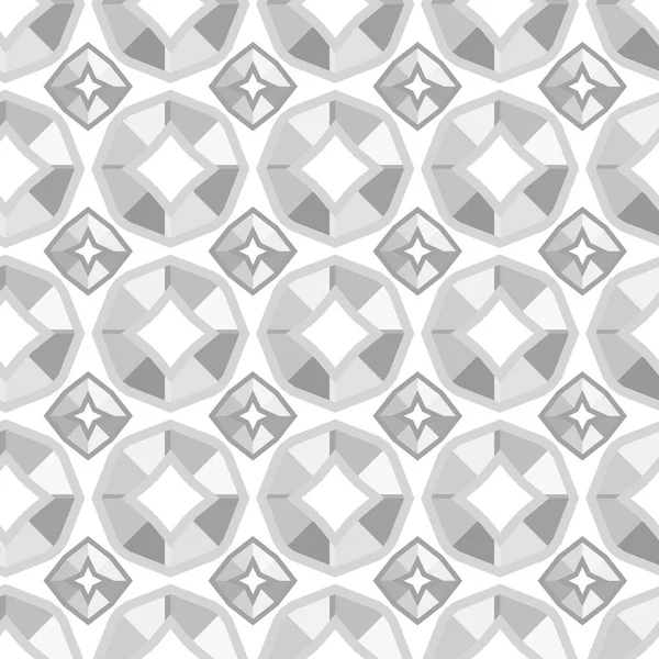 Abstract Background Texture Geometric Ornamental Style Seamless Design Pattern — Stock Vector